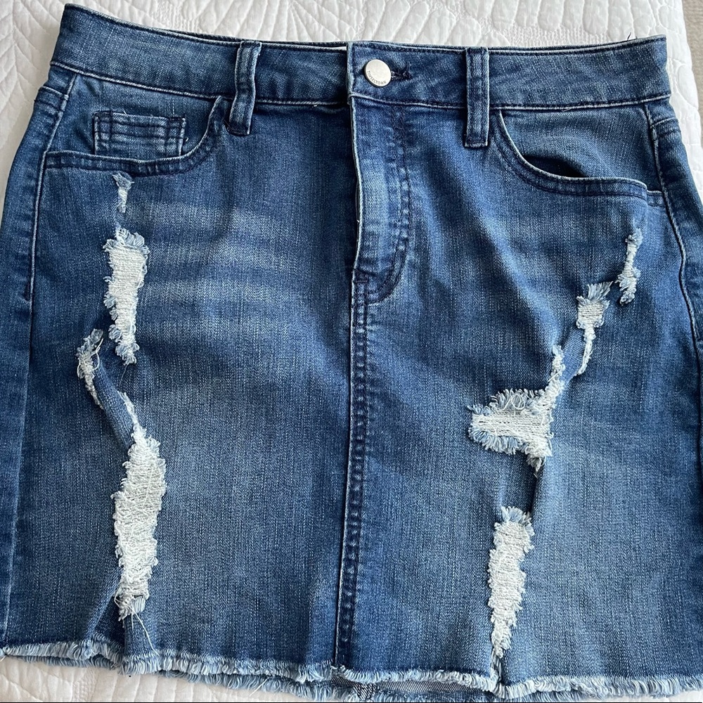 Tinseltown Jean skirt